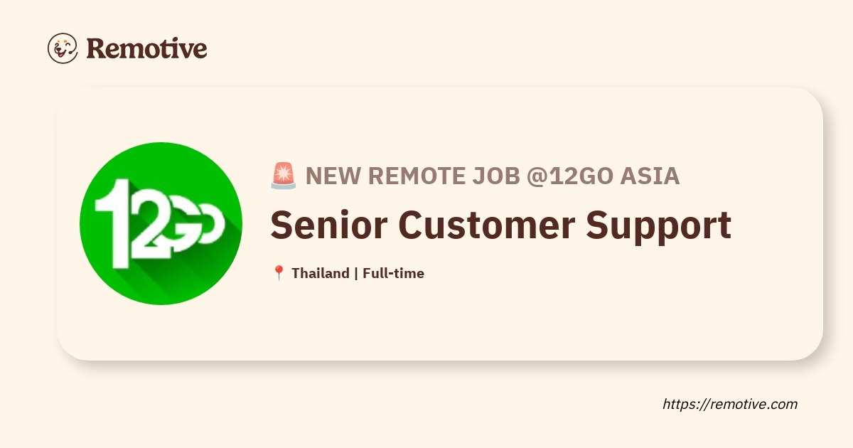 Senior Customer Support