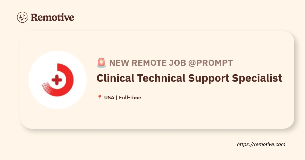 Clinical Technical Support Specialist