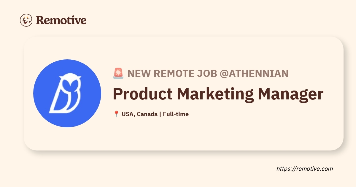 Product Marketing Manager