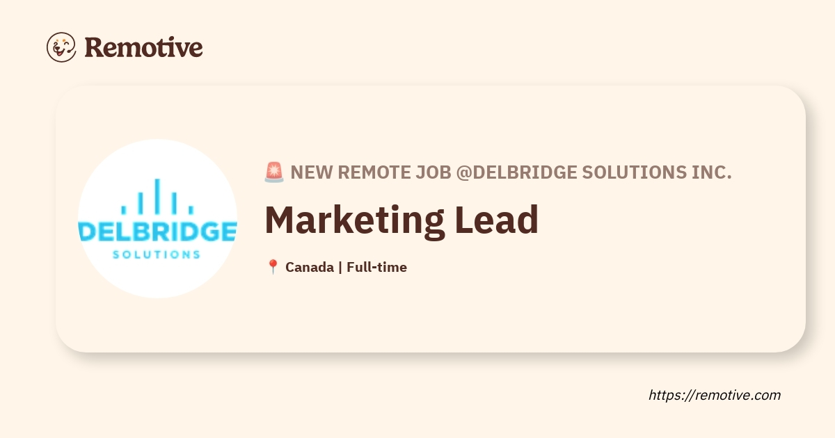 Marketing Lead