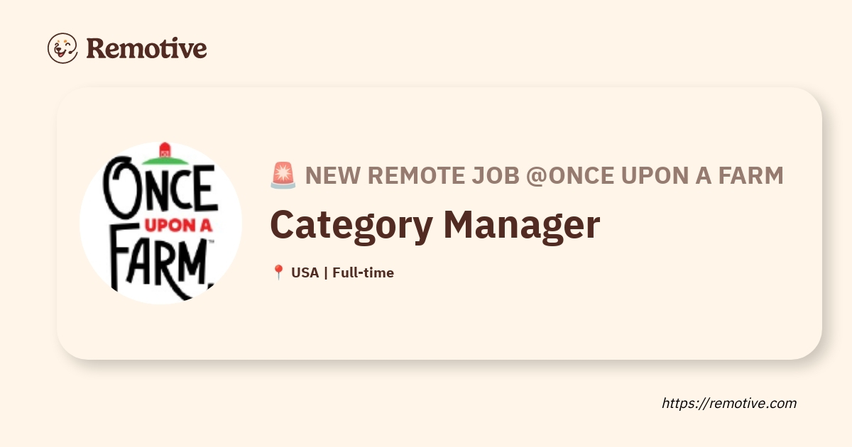 Category Manager