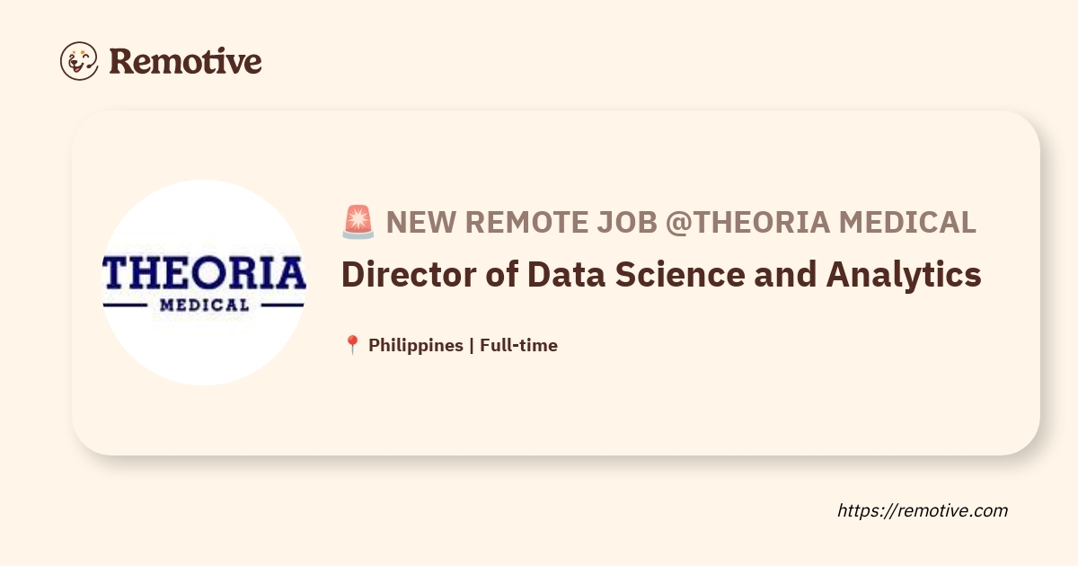 Director of Data Science and Analytics