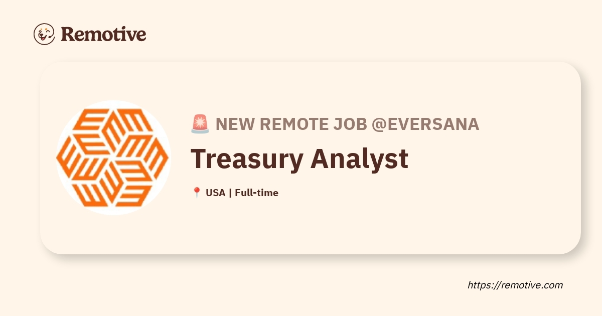 Treasury Analyst