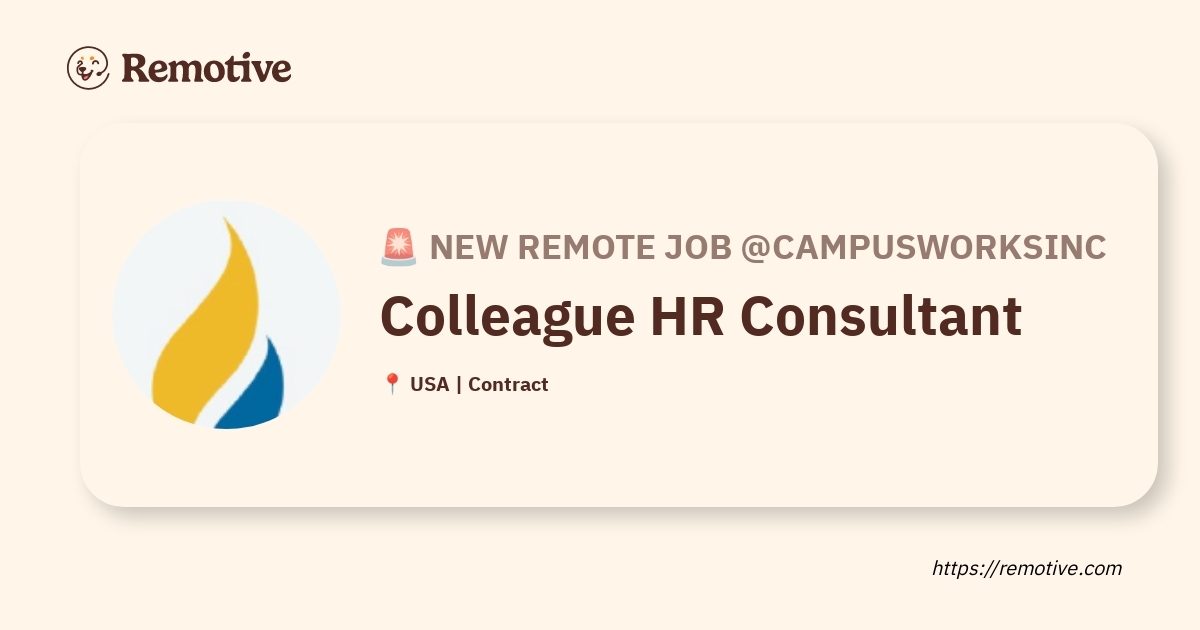 Colleague HR Consultant