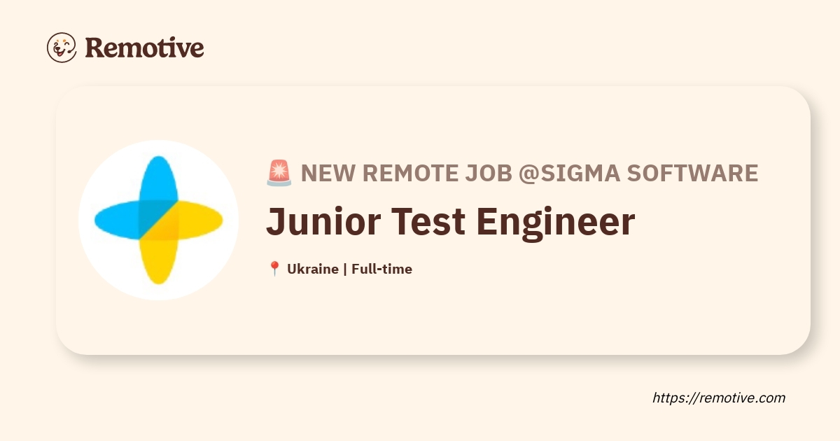 Junior Test Engineer