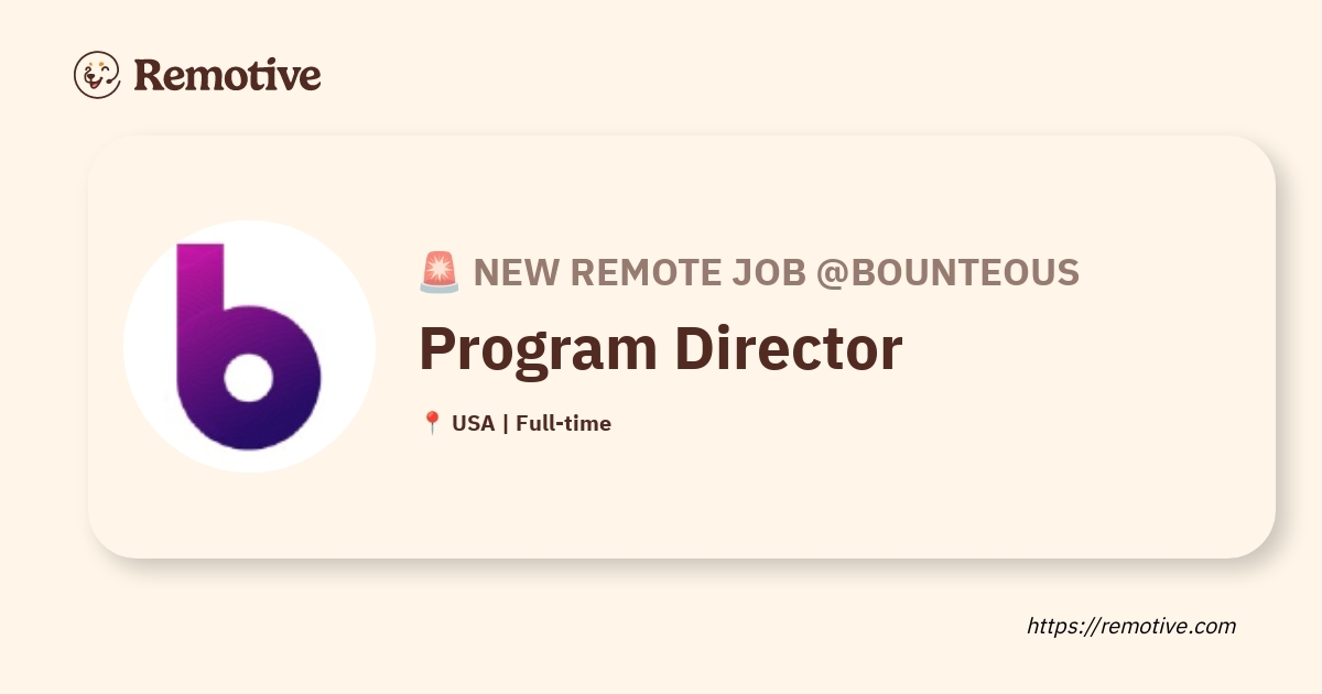 Program Director