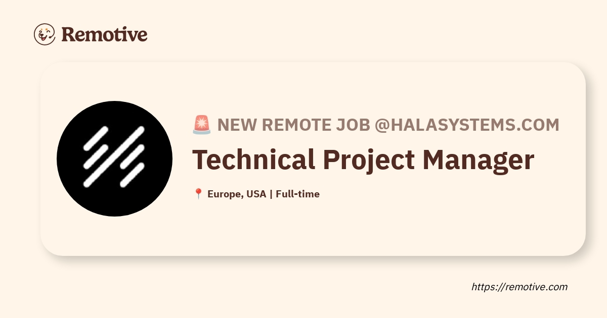 Technical Project Manager