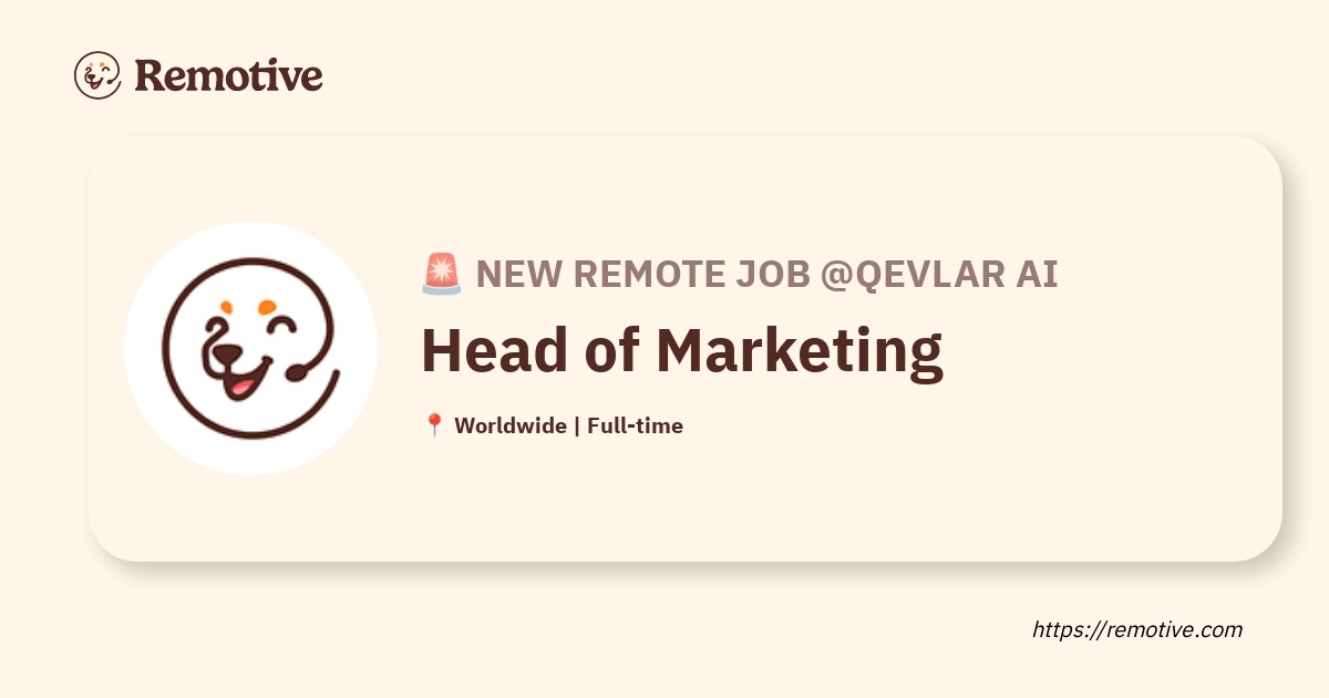 Head of Marketing