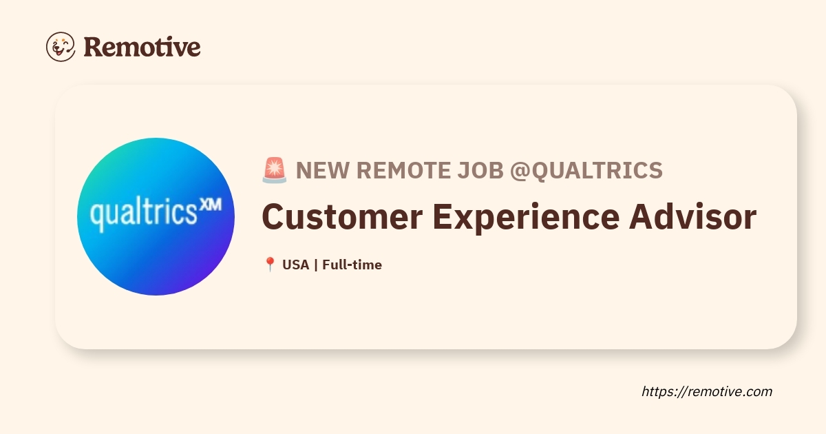 Customer Experience Advisor